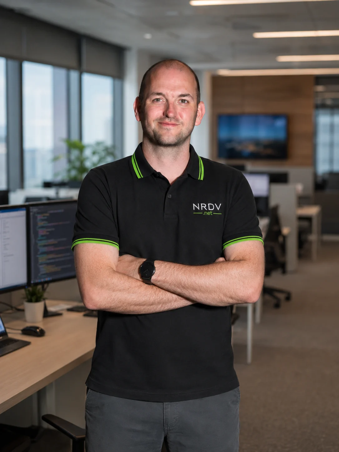 nrdv Arbeitsplatz im Büro